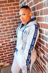 Zeta Grey Tapered Joggers (Unisex Size)